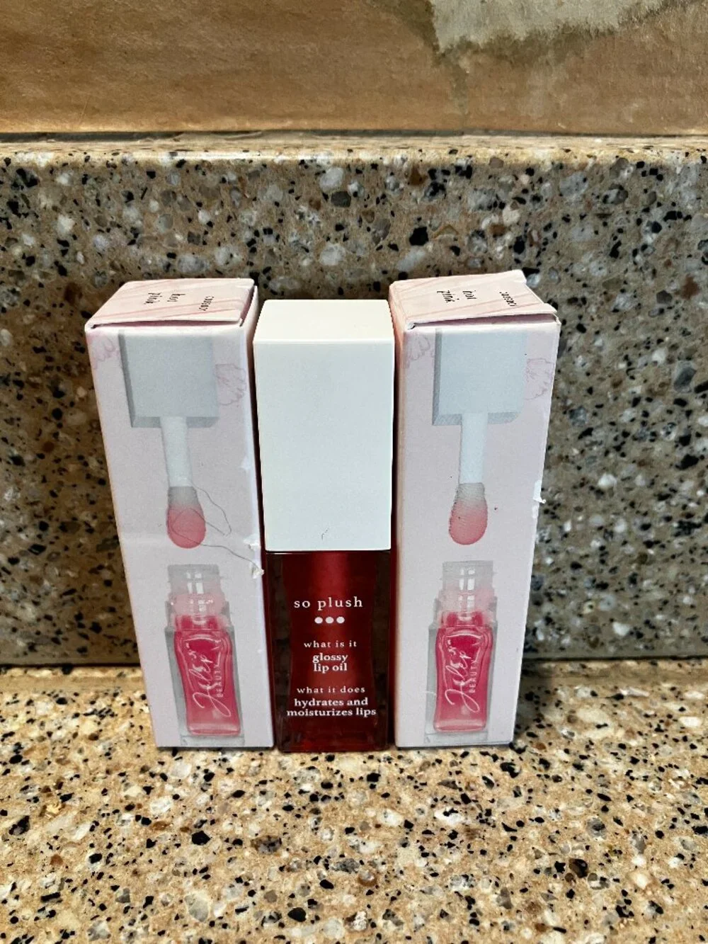 Julep Beauty Set of 2 Hot Pink Lip Oils. Brand New